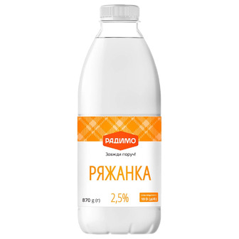 Ряжанка РадиМо 2,5% 870 г