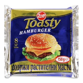 Сир Zott Гамбургер 22% 150 г