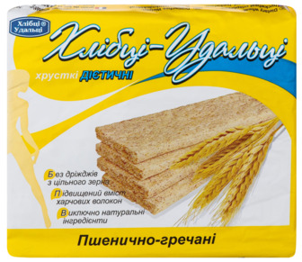 Хлібці пшенично-гречані Хлібці-Удальці м/у 100г
