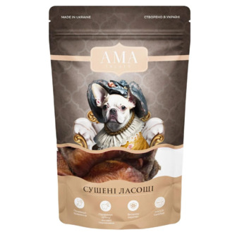 Ласощі для собак AMA Treats Вухо свиняче 1 шт (4820241161577)