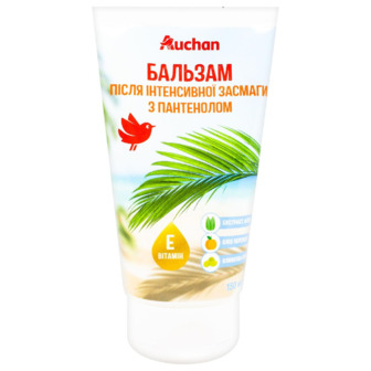 Бальзам Auchan після засмаги з пантенолом 150мл (4823090132330)
