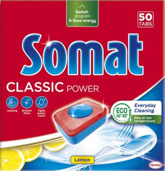 Таблетки для посудомийної машини Somat Classic 50 шт (9000101809817)