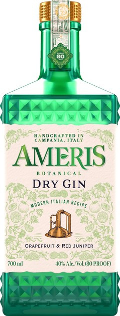 Джин Ameris Citrus Italian Recipe Green 40% 0.7 л (8000296122174)