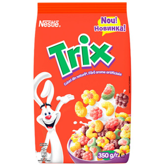 Сніданок сухий Nestle Trix з вітамінами та мінералами 350 г (5900020045171)