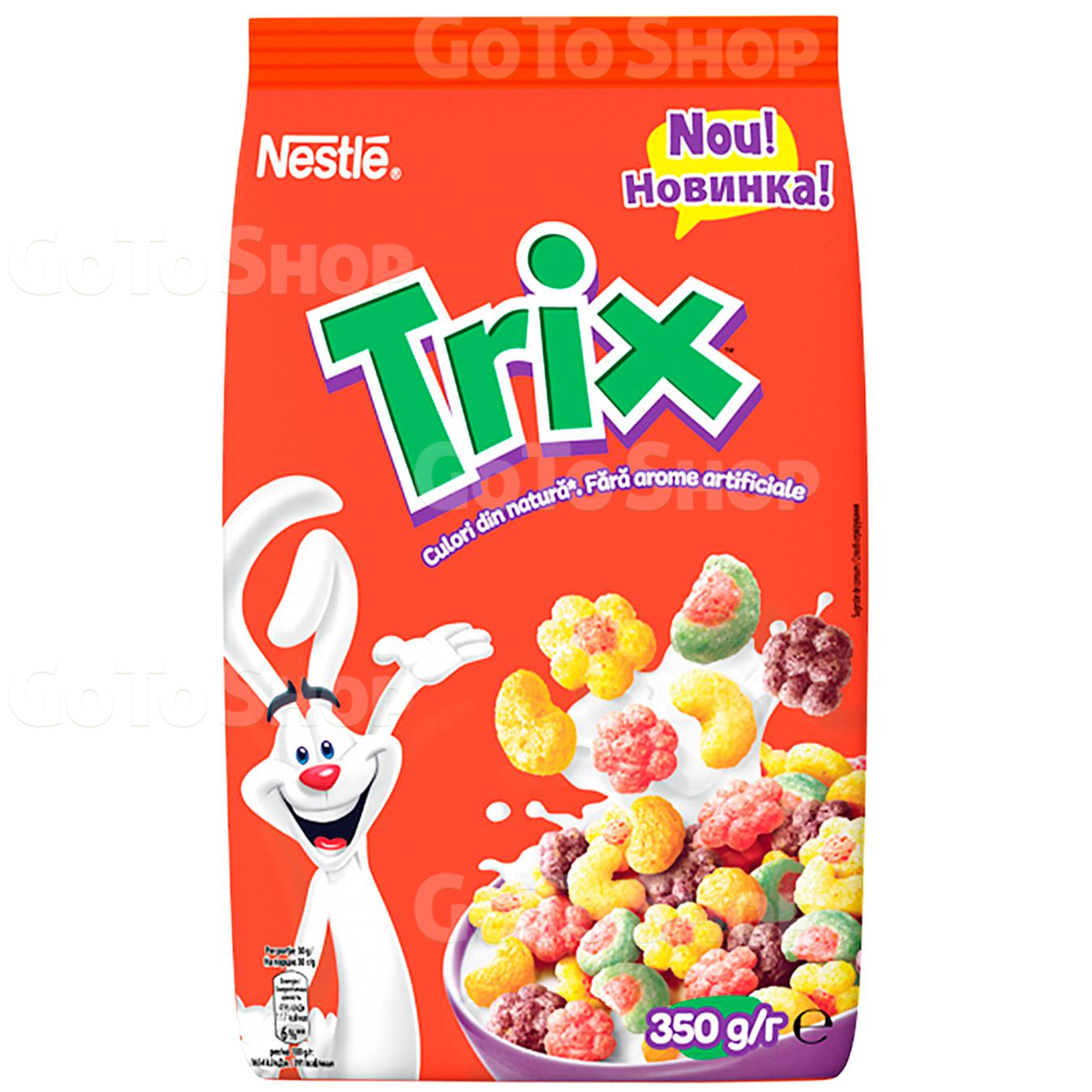 Сніданок сухий Nestle Trix з вітамінами та мінералами 350 г (5900020045171)