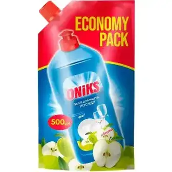 Засіб для миття посуду Oniks Яблуко 500 мл