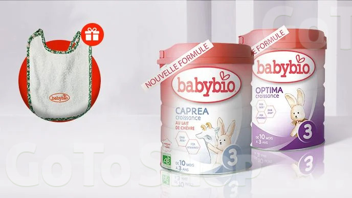 Купуй дитячі молочні суміші BabyBio та отримуй подарунок*!