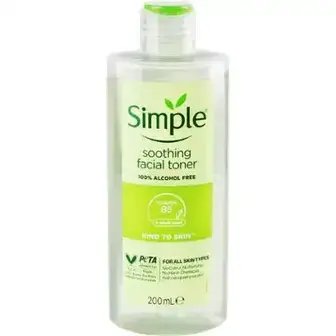 Тонік для обличчя Simple Soothing Facial Toner 200 мл