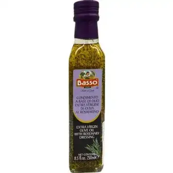 Олія оливкова Basso нерафінована з розмарином 250 мл