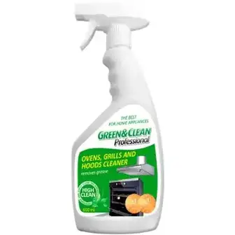 Засіб для чищення Green&Clean Professional духовок, витяжок та грилів 500 мл