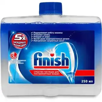 Очищувач для посудомийних машин Finish, 250 мл