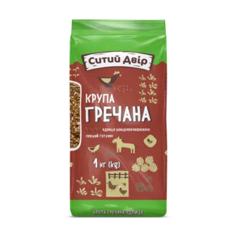 Крупа гречана «Ситий двір» ядриця, 1кг (1кг)