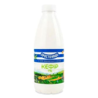 Кефір ПростоНаше 1% пет, 870г (870г)