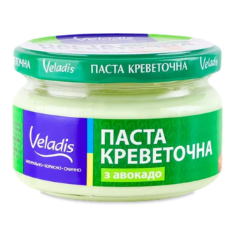 Паста креветкова Veladis з авокадо с/б, 160г (160г)