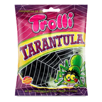 Цукерки Trolli Тарантули жувальні, 100г