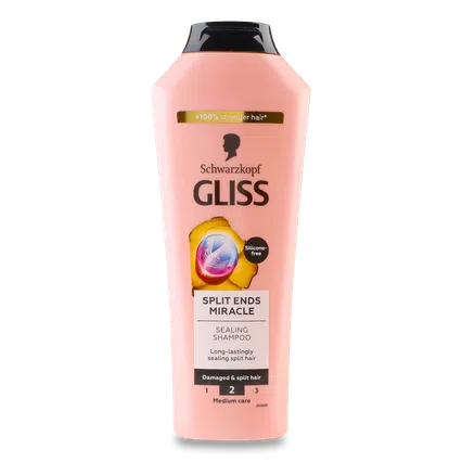 Шампунь Gliss Split Ends Miracle, 400мл