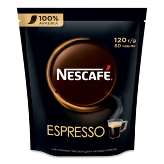 Кава розчинна Nescafe Espresso натуральна, 120г