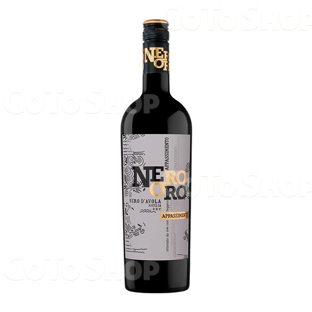 Вино ThNero Oro Nero d’Avola Sicilia червоне сухе 0.75л