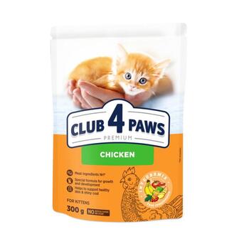 Корм для кошенят Club 4 Paws курка сухий 300г