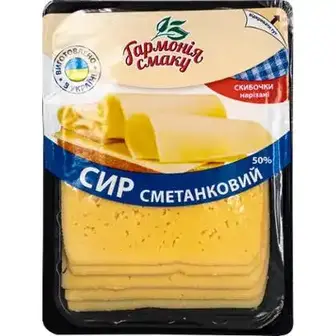 Сир Гармонія Смаку Сметанковий 50% 150 г