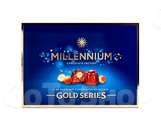 Цукерки Millennium Gold в молочному шоколаді