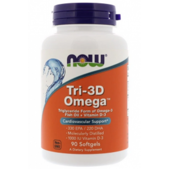 Tri-3D Omega-3 - 90 софт гель