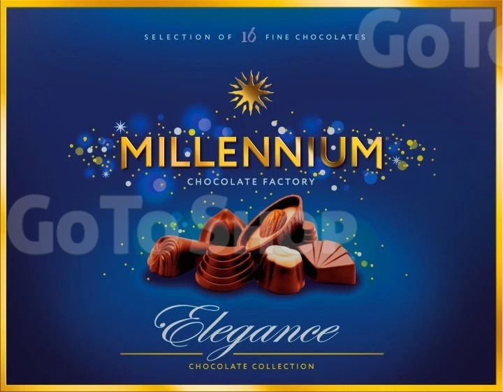 Цукерки Millennium Elegance Classic Асорті молочні 143 г