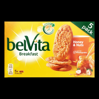 Печенье Belvita Мед и орехи, 225 г