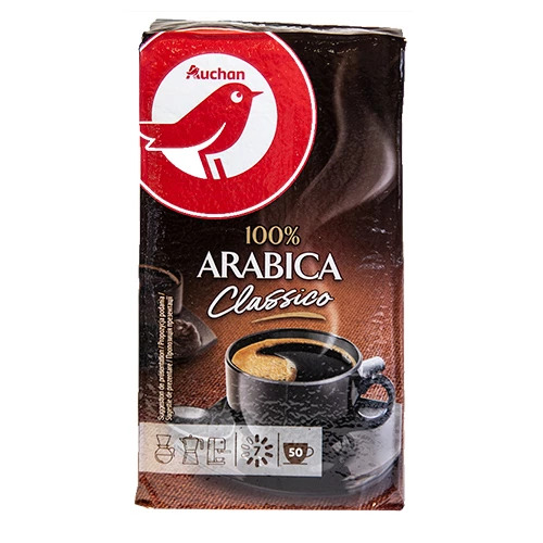 Кава мелена Auchan Arabica Classico, 250 г