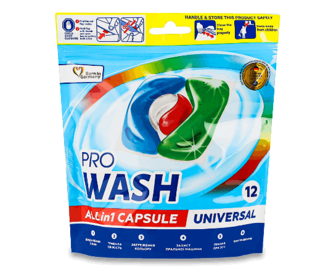 Капсули для прання ProWash Universal