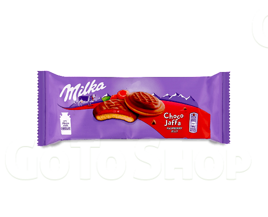 Печиво Milka Choco Jaffa Raspberry Jelly бісквітне