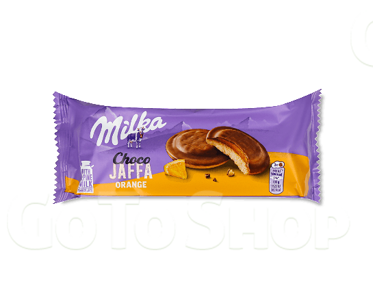 Печиво Milka Choco Jaffa Orange Jelly бісквітне