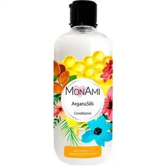 Кондиціонер MonAmi Argan&Silk для тонкого та знесиленого волосся 500 мл