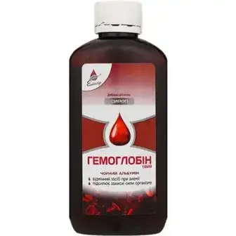 Добавка дієтична сироп Еліксір Гемоглобіновий 200 мл