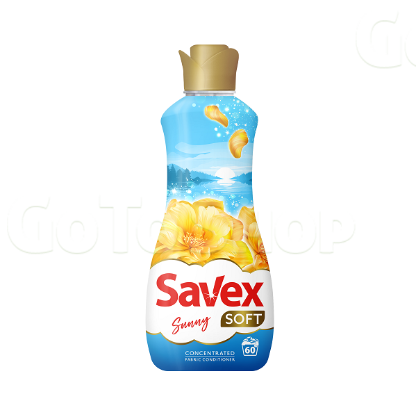 Кондиціонер (ополіскувач) для тканин 1,5 л Savex Soft Sunny п/флакон 