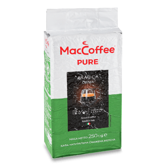 Кава мелена MacCoffee Arabica Crema Pure 250г