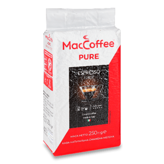 Кава мелена MacCoffee Espresso Forte Pure 250г