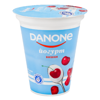 Йогурт Danone Вишня 3,2% стакан 260г