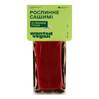 Сашимі Wanted Vegan зі смаком тунця рослинне 100г (100г)