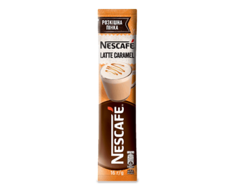 Напій кавовий Nescafe Latte Caramel розчинний 16г