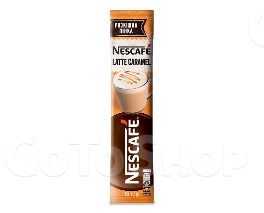 Напій кавовий Nescafe Latte Caramel розчинний 16г