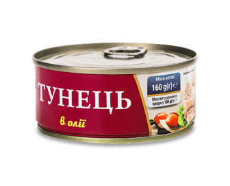 Тунець Fish Line в олії 160г