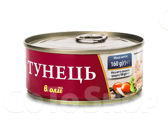 Тунець Fish Line в олії 160г