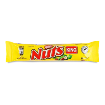 Батончик Nuts King size шоколадний, 60г