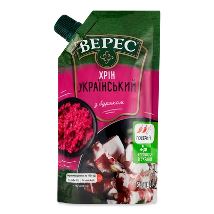 Хрін «Верес» «Український», 130г