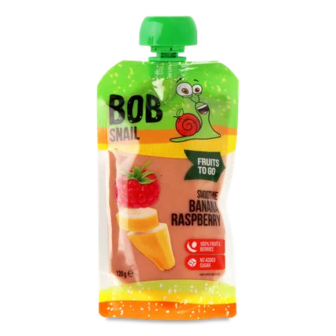 Смузі Bob Snail банан малина, 120г (120г)