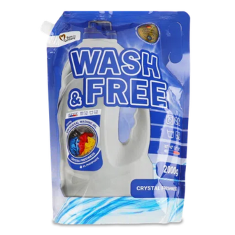 Гель для прання Wash&Free універсальний д/п, 2000г