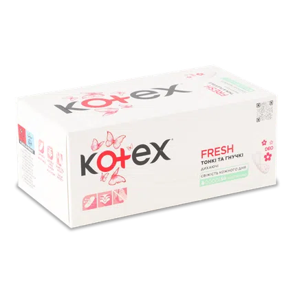 Прокладки щоденні Kotex Deo Ultraslim, 56шт