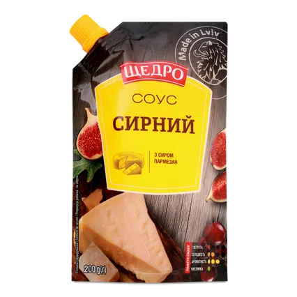 Соус «Щедро» «Сирний» д/п, 200г