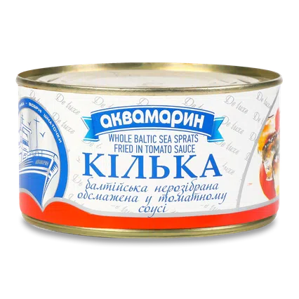 Кілька «Аквамарин» «Балтійська» нерозібрана в томатному соусі, 230г